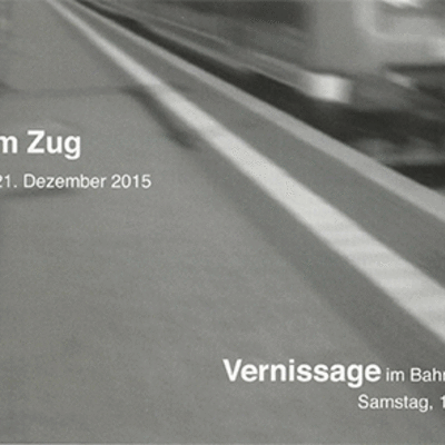 KiP - Kunst im Peiner Land e.V., eine Draufsicht auf die Broschüre Kunst am Zug 2015.