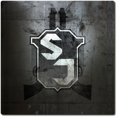 Das Logo der Metalgruppe Shotgun Justice.