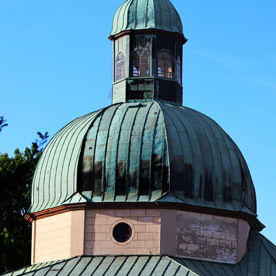 Der Kirchturm in Equord in der Gemeinde Hohenhameln.